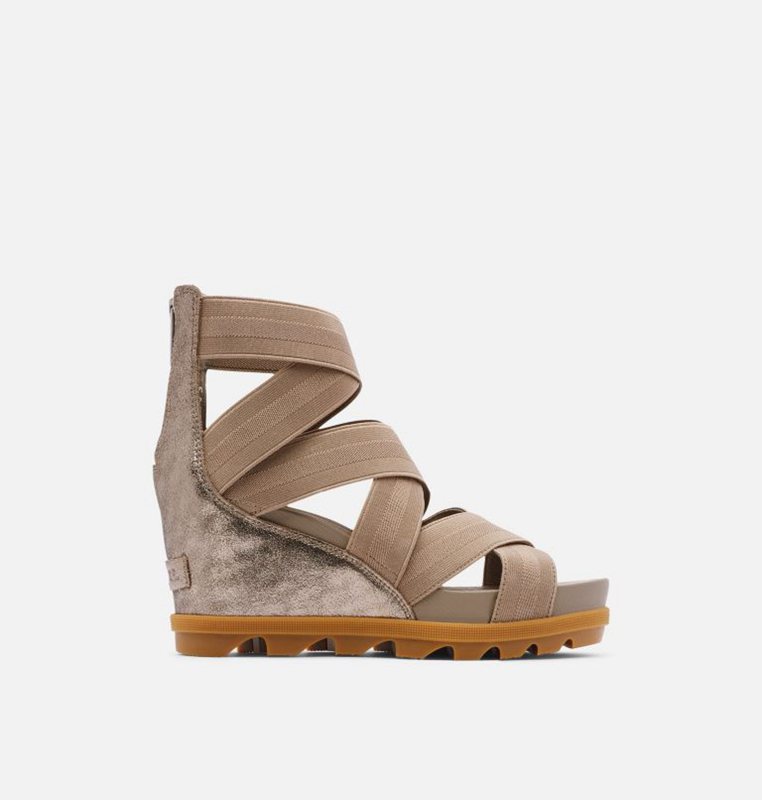 Sorel Kadın Joanie™ Ii Strap Wedge - Sandalet Kahverengi - 679-CGJTPN